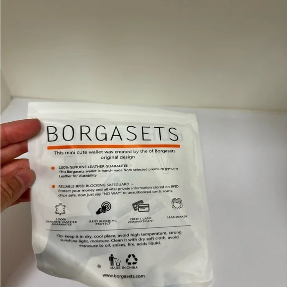 Borgasets Wallet in Ice Blue - Picture 8 of 8